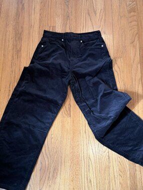 Gap Black Barrel Jeans High Rise